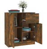 VidaXL Dressoir 60x30x70 cm bewerkt hout gerookt eikenkleurig