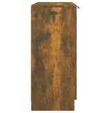 VidaXL Dressoir 60x30x70 cm bewerkt hout gerookt eikenkleurig