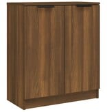 VidaXL Dressoir 60x30x70 cm bewerkt hout bruin eikenkleur