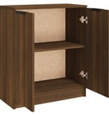 VidaXL Dressoir 60x30x70 cm bewerkt hout bruin eikenkleur