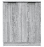 VidaXL Dressoir 60x30x70 cm bewerkt hout grijs sonoma eiken