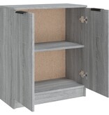 VidaXL Dressoir 60x30x70 cm bewerkt hout grijs sonoma eiken