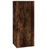 VidaXL Tv-wandmeubel 40x34,5x100 cm gerookt eikenkleurig