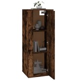 VidaXL Tv-wandmeubel 40x34,5x100 cm gerookt eikenkleurig