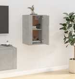 VidaXL Tv-wandmeubel 40x34,5x60 cm betongrijs