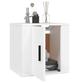 VidaXL Tv-wandmeubels 2st 40x34,5x40 cm wit