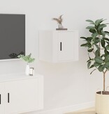 VidaXL Tv-wandmeubels 2st 40x34,5x40 cm wit