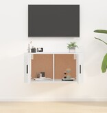 VidaXL Tv-wandmeubel 80x34,5x40 cm wit