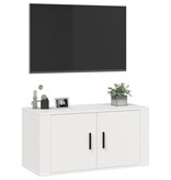 VidaXL Tv-wandmeubel 80x34,5x40 cm wit