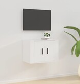 VidaXL Tv-wandmeubel 57x34,5x40 cm wit