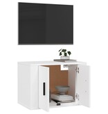 VidaXL Tv-wandmeubel 57x34,5x40 cm wit