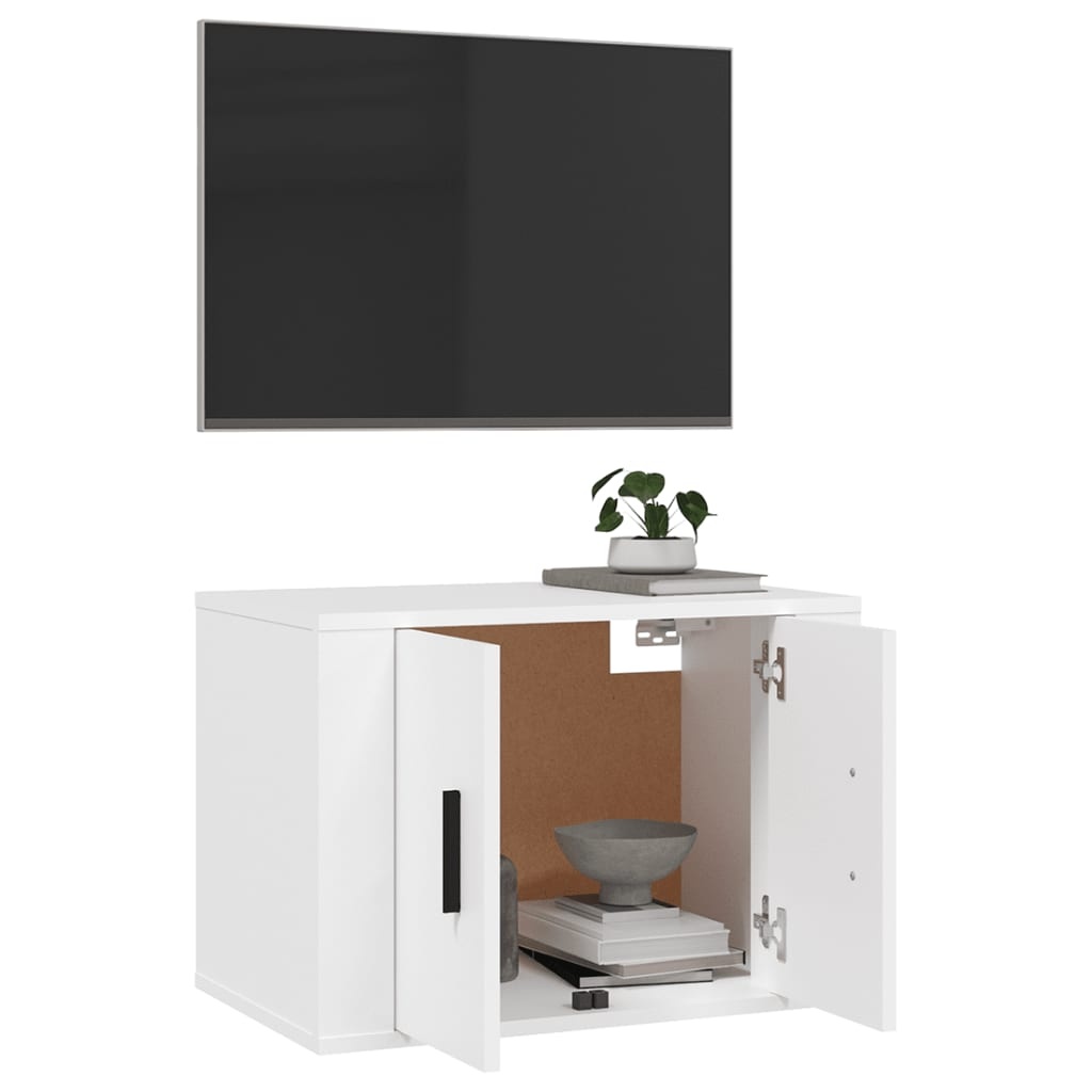 VidaXL Tv-wandmeubel 57x34,5x40 cm wit