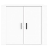 VidaXL Dressoir 80x33x70 cm bewerkt hout wit