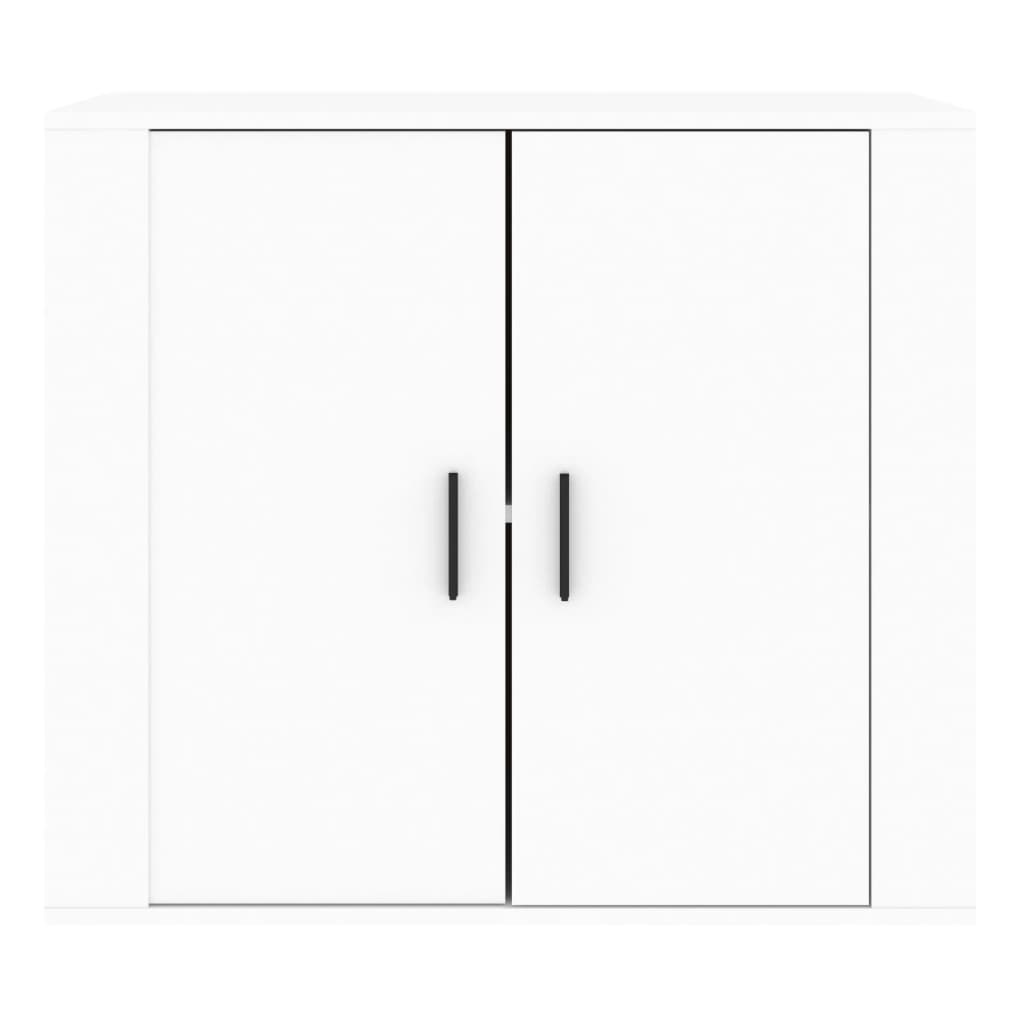 VidaXL Dressoir 80x33x70 cm bewerkt hout wit