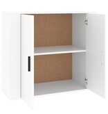 VidaXL Dressoir 80x33x70 cm bewerkt hout wit