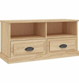 VidaXL Tv-meubel 93x35,5x45 cm bewerkt hout sonoma eikenkleurig