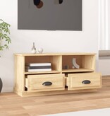 VidaXL Tv-meubel 93x35,5x45 cm bewerkt hout sonoma eikenkleurig