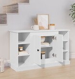 VidaXL Dressoir 100x35,5x60 cm bewerkt hout wit