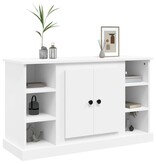 VidaXL Dressoir 100x35,5x60 cm bewerkt hout wit