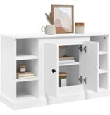 VidaXL Dressoir 100x35,5x60 cm bewerkt hout wit