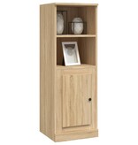 VidaXL Hoge kast 36x35,5x103,5 cm bewerkt hout sonoma eikenkleurig