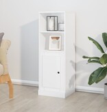 VidaXL Hoge kast 36x35,5x103,5 cm bewerkt hout hoogglans wit