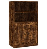 VidaXL Hoge kast 60x35,5x103,5 cm bewerkt hout gerookt eikenkleurig