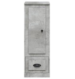 VidaXL Hoge kast 36x35,5x103,5 cm bewerkt hout betongrijs