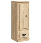 VidaXL Hoge kast 36x35,5x103,5 cm bewerkt hout sonoma eikenkleurig