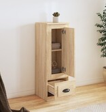 VidaXL Hoge kast 36x35,5x103,5 cm bewerkt hout sonoma eikenkleurig