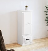 VidaXL Hoge kast 36,35,5x103,5 cm bewerkt hout wit