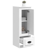 VidaXL Hoge kast 36,35,5x103,5 cm bewerkt hout wit