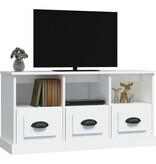 VidaXL Tv-meubel 100x35x50 cm bewerkt hout wit