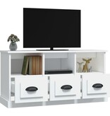 VidaXL Tv-meubel 100x35x50 cm bewerkt hout wit