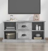 VidaXL Tv-meubel 99,5x35,5x48 cm bewerkt hout betongrijs