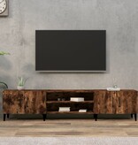 VidaXL Tv-meubel 180x31,5x40 cm bewerkt hout gerookt eikenkleurig
