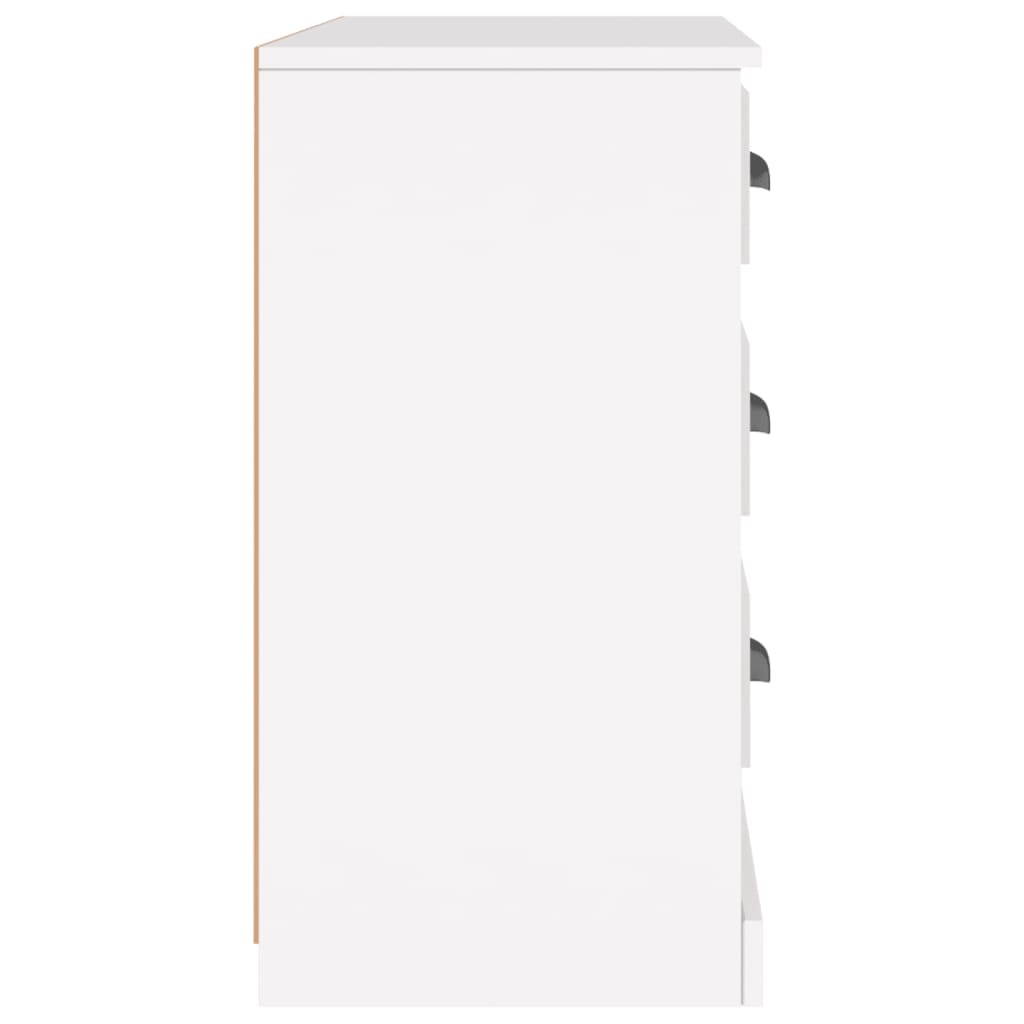 VidaXL Dressoir 104,5x35,5x67,5 cm bewerkt hout wit