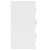 VidaXL Dressoir 70x35,5x67,5 cm bewerkt hout wit