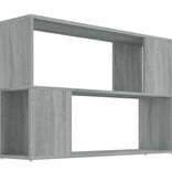 VidaXL Boekenkast 100x24x63 cm bewerkt hout grijs sonoma eikenkleurig