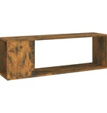 VidaXL Tv-meubel 100x24x32 cm bewerkt hout gerookt eikenkleurig