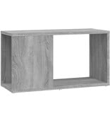 VidaXL Tv-meubel 60x24x32 cm bewerkt hout grijs sonoma eikenkleurig