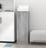 VidaXL Schoenenkast 32x35x92 cm bewerkt hout grijs sonoma eikenkleurig