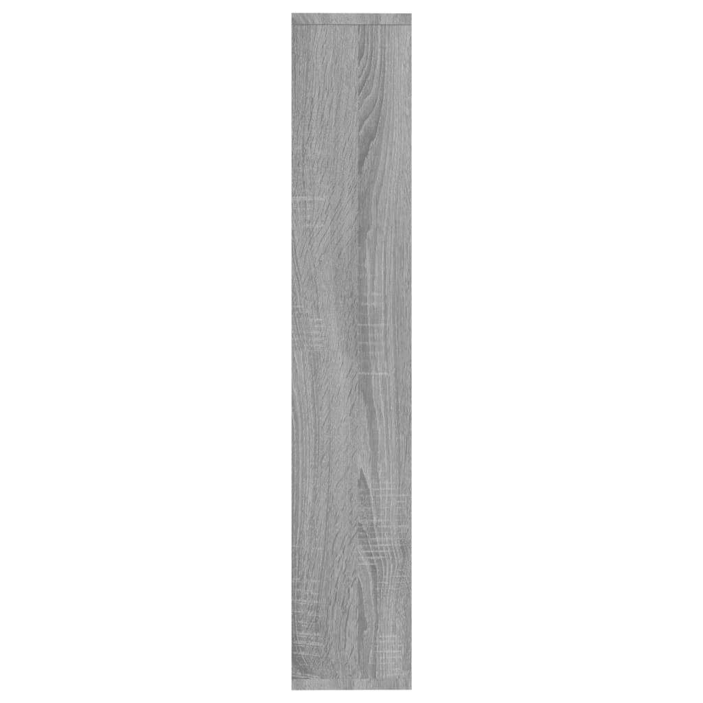 VidaXL Wandschap 36x16x90 cm bewerkt hout grijs sonoma eikenkleurig