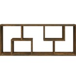 VidaXL Wandschap 36x16x90 cm bewerkt hout gerookt eikenkleurig