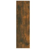 VidaXL Wandschap 75x16x55 cm bewerkt hout gerookt eikenkleurig