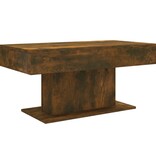 VidaXL Salontafel 96x50x45 cm bewerkt hout gerookt eikenkleurig