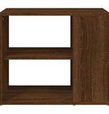 VidaXL Bijzetkast 60x30x50 cm bewerkt hout bruin eikenkleur