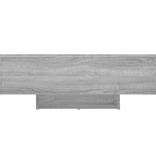 VidaXL Salontafel 85x55x31 cm bewerkt hout grijs sonoma eikenkleurig