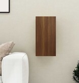 VidaXL Tv-meubel 30,5x30x60 cm bewerkt hout bruin eikenkleur