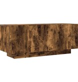 VidaXL Tv-meubel 100x35x40 cm bewerkt hout gerookt eikenkleurig